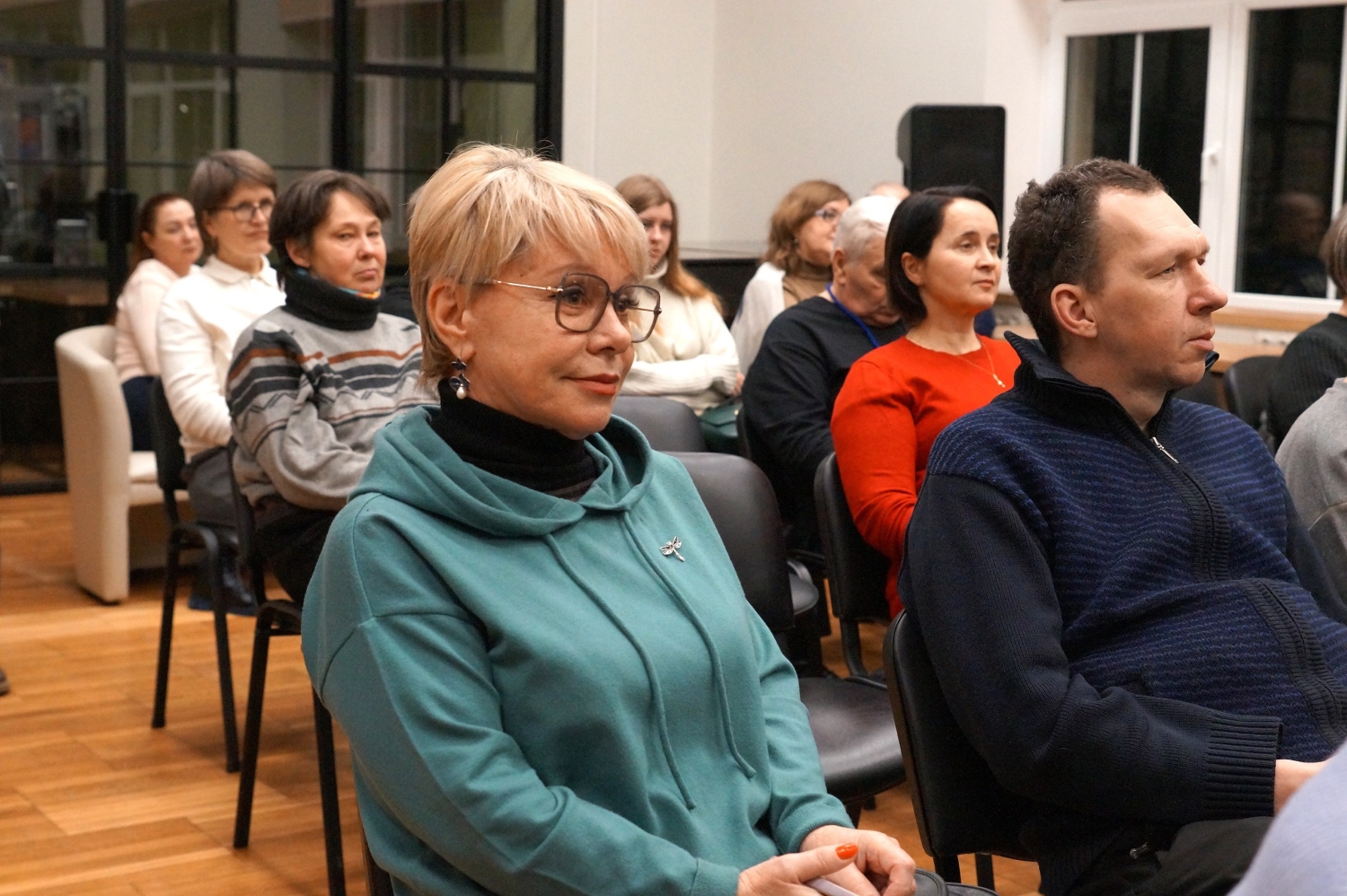 В научной библиотеке прошла встреча с известным калининградским журналистом Андреем Шуляком