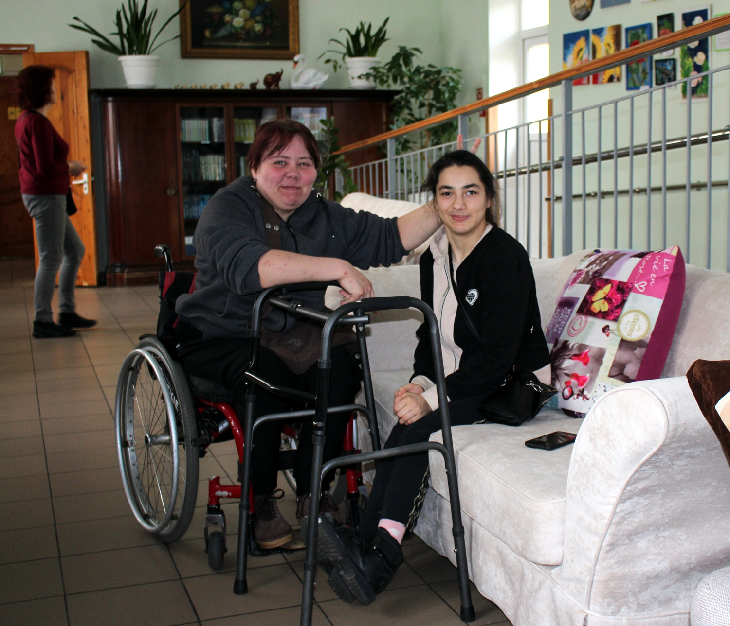 Научная библиотека передала книги для пациентов реабилитационного центра Новые горизонты