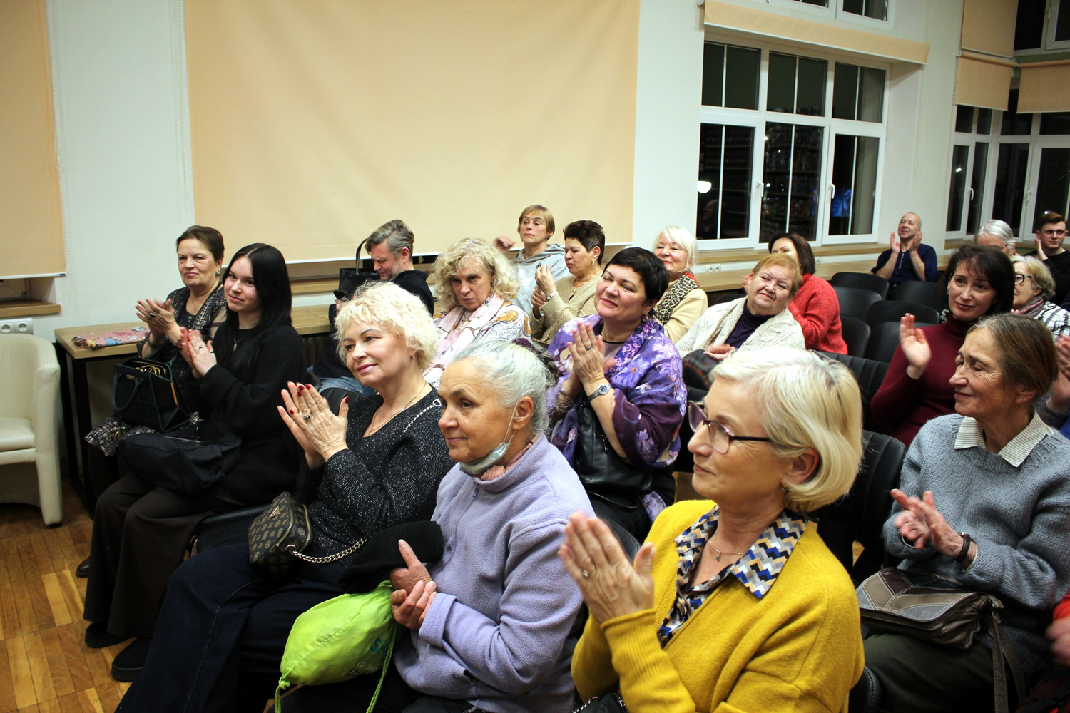 В библиотеке прошла встреча с легендой калининградской джазовой сцены Станиславом Матковским