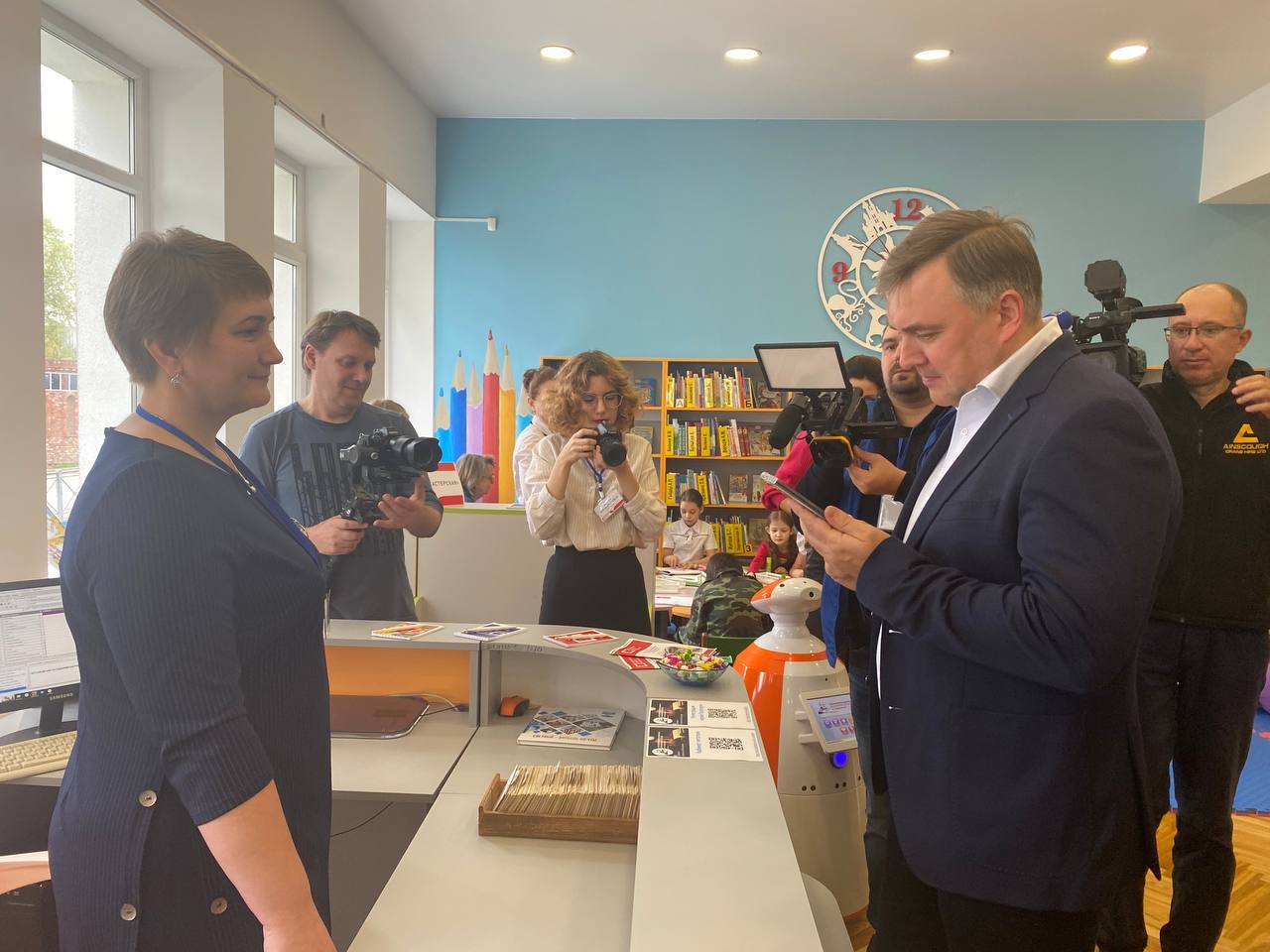 В Светлом открылась первая модельная библиотека