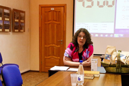 Александра Маринина открывает Народное сочинение в Калининградской областной научной библиотеке