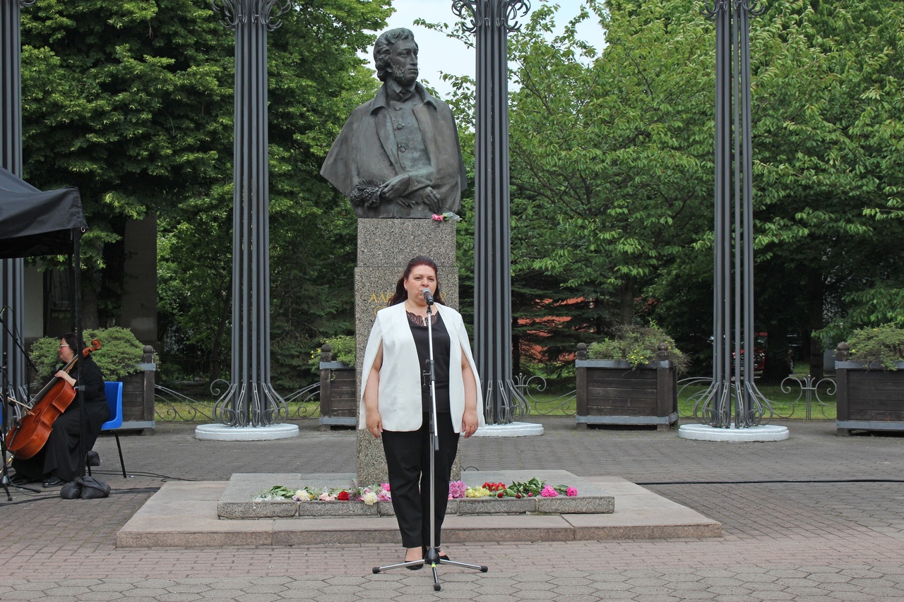 В день 226-летия Пушкина в Калининграде состоялся традиционный литературно-музыкальный праздник