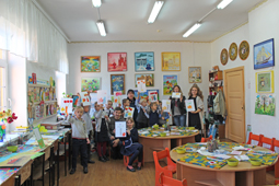 Библиобус КОНБ в библиотеке Гвардейска