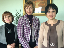 Встреча с руководителем Канцелярии консульского отдела Посольства Латвийской Республики в Российской Федерации г-жой Ингой Скрузмане