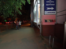 Розовая полка на Ленинском проспекте, 35