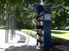 Синий шкаф в Калининграде