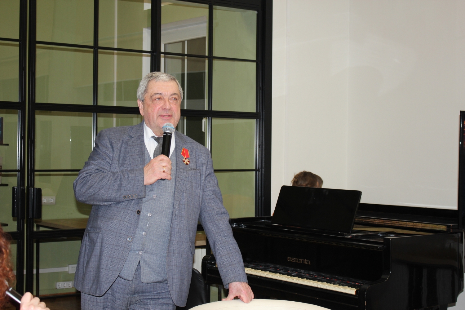 в научной библиотеке прошла встреча с директором Калининградской областной филармонии Виктором Бобковым 