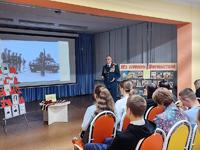 Молодежи рассказали об Афганской войне (Советск)