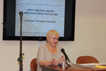 Ленская Т.С., дочь С.А. Снегова, редактор газеты «Тридевятый регион»