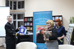 М.В. Новиков и руководитель Центра регионоведения КОНБ С.М. Постникова