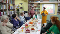 Веселая Масленица в библиотеке п. Рыбачий