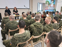 Встреча с калининградскими авторами Екатериной Мантуровой и Игорем Голубем (Балтийск)
