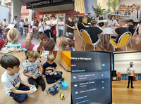 День города на интерактивных площадках детско-юношеской модельной библиотеки Советска